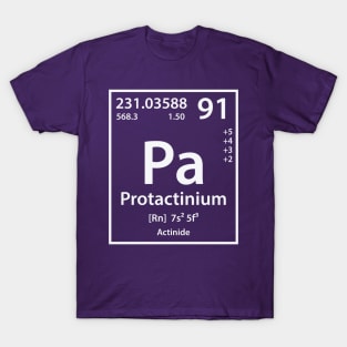 Protactinium Element T-Shirt